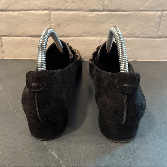 Anyi Lu sz 39.5 US 9 Leopard calf hair loafers Shoes - Picture 12 of 13